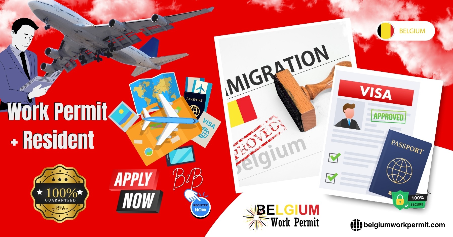 Discover Visa Requirements for Belgium: Resident, Business, Tourist, and Business Resident Visas from Guinea